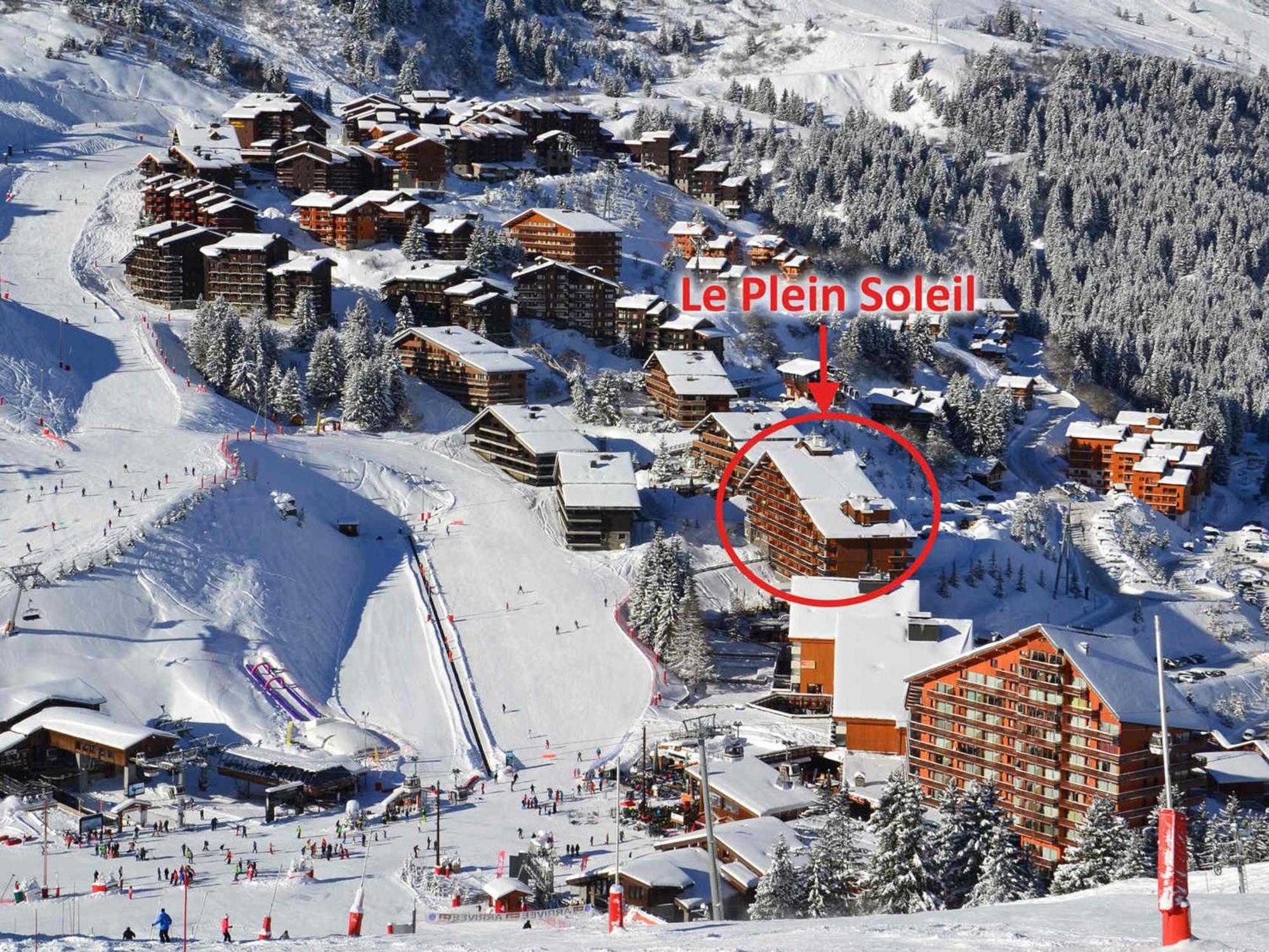 Appartement Ensoleille Avec Tv, Proche Pistes Et Commerces, Residence Plein Soleil, Les Allues - Fr-1-182-18 Мерибель Экстерьер фото